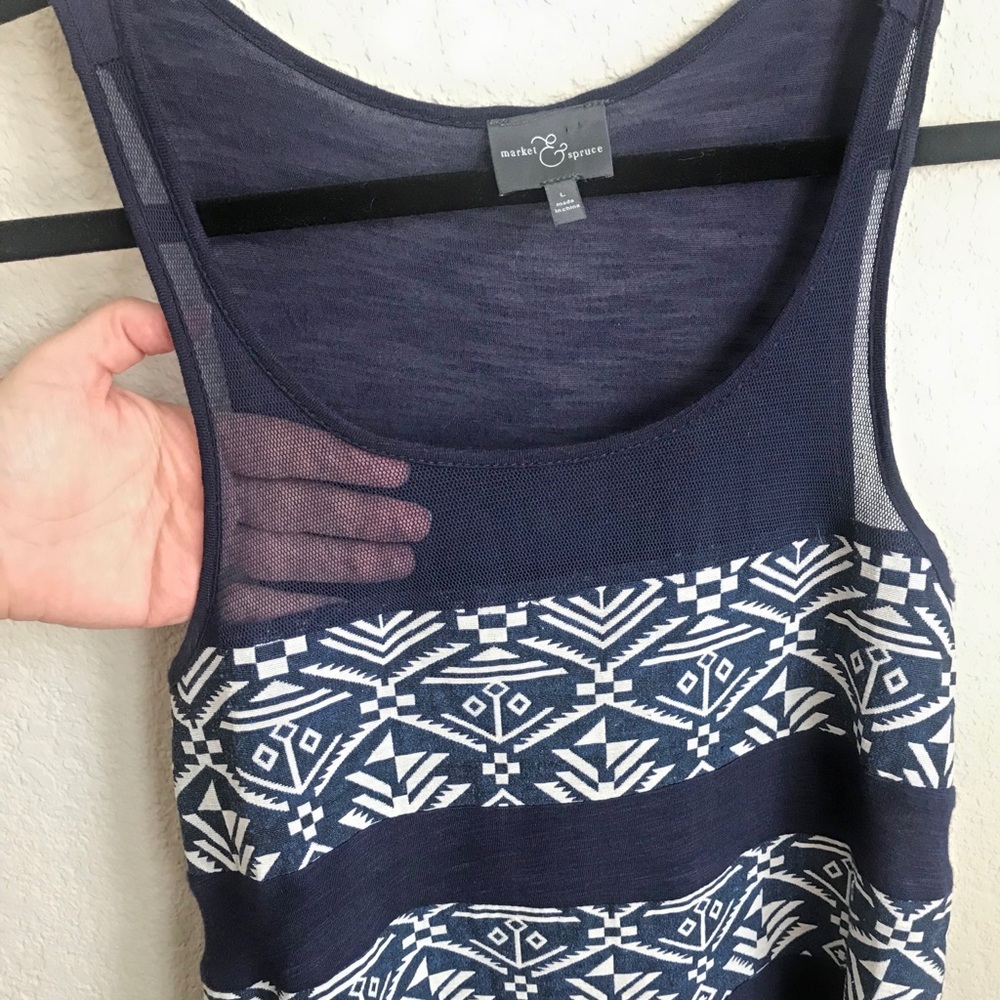 Aztec design Tank Top - Picture 3 of 3